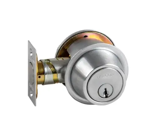 Falcon D121 Cylinder x Blank Deadbolt