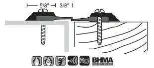 NGP 115NA Smoke-Rated Astragal Set - Neoprene - Clear Anodize - 84"