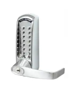 Cal-Royal CRCODE101 Mechanical Keyless Lever Trim For Exit Device