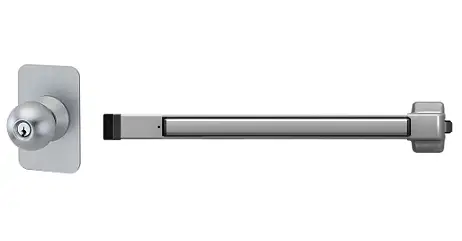 Von Duprin 22K Rim Exit Device with 210K Knob Trim