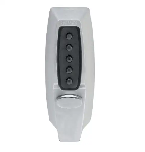 Dormakaba Simplex 7100 Series 7108 Pushbutton Lock, 2-3/8 Backset
