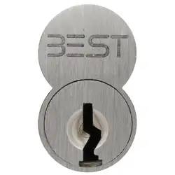 Stanley / Best 1C6 626, 6-pin Standard Core, Satin Chrome Finish