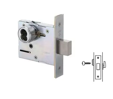 Stanley / BEST 48H-7-K-612 Single Cylinder Mortise Deadbolt - Satin Bronze