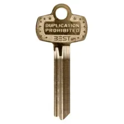 Best 1A1A1KS473KS800 Key Blank A Keyway "Duplication Prohibited" - Box of 50