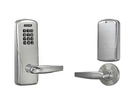 Schlage CO-100-CY-70-KP Cylindrical Keypad Electronic Lock - Classroom / Storeroom Function