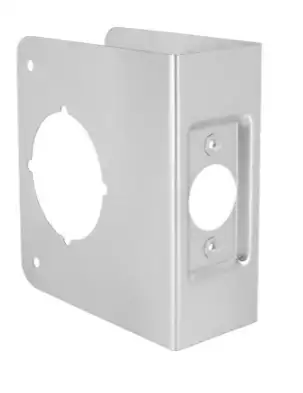 Don-Jo 61-10B-CW Wrap Around Plate For Cylindrical Lock W/ 2-1/8" hole - Oil Rubbed Bronze