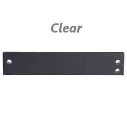 Securitron ASB-32CL Magnalock - Aluminum Shim Bracket - M32, Clear 8"