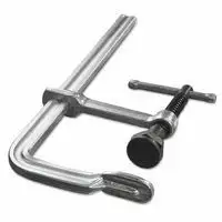 BESSEY GSM50 classiX Heavy Duty Pad Clamps, 20 in, 5 1/2 in Throat, 2,660 lb Load Cap