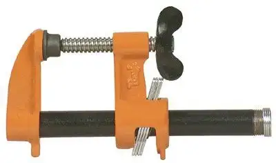 Pony 56 Clamp Fixture, 3/4" Throat, 2 1/2" Jaw Width, Wing-Nut Handle