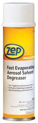Zep Professional R11901 Fast Evaporating Solvent Degreasers, 20 oz Aer
