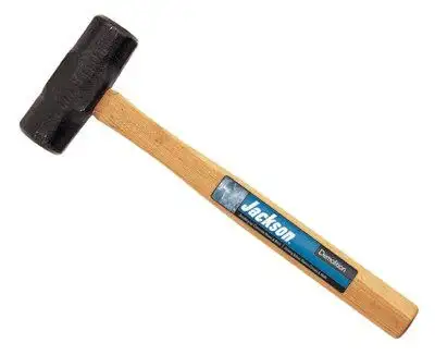 Ames True Temper 1197500 Jackson Double Faced Sledge Hammers, 6 lb, 16 in Hickory Handle
