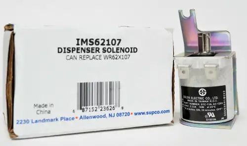 IMS62107 for WR62X107  GE Refrigerator Dispenser Solenoid Coil PS304961 AP207198