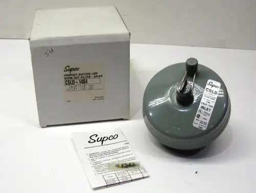 CSLD14S4 1/2" Sweat Supco Compact Suction Line Burn Out Filter Drier HVAC