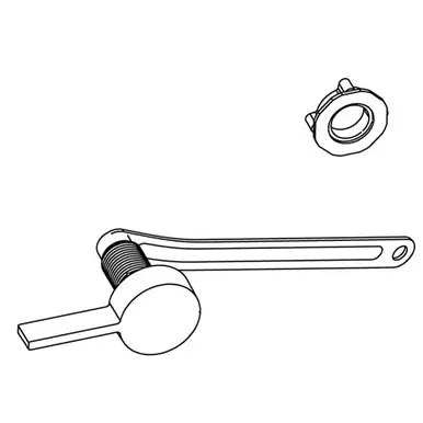 Kohler 1034693-Bv Trip Lever, Cimarron