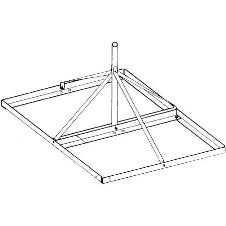 Nello Corporation H Non-Penetrating Mount 2-3/8"x60" (103493)