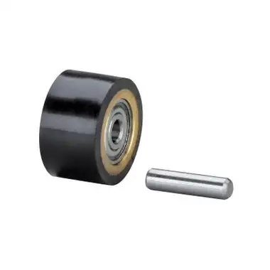 Dynabrade 11078 Contact Wheel Assembly | 5/8" Dia. x 3/8" W x 3/8" I.D. | Crowned | Steel