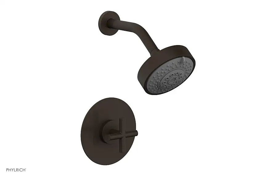 Phylrich TRANSITION Pressure Balance Shower Set Cross Handle