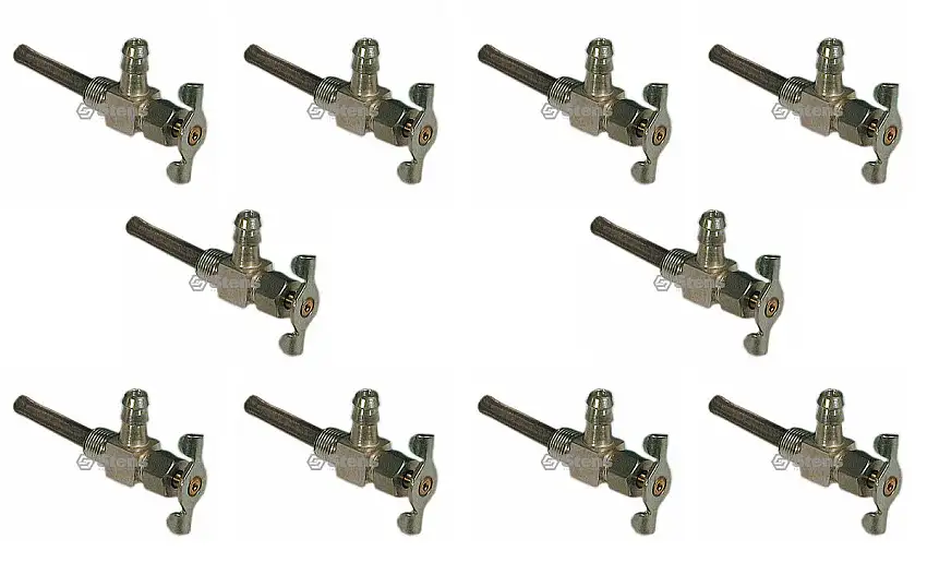 10 Pack Fuel Shutoff Valve For Exmark 1-303331 Gravely 007354 Lawn Boy 677052