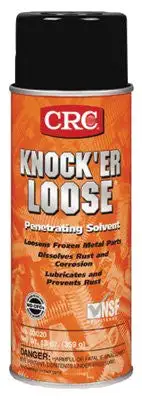 CRC 03020 Knock'er Loose Penetrating Solvents, 16 oz Aerosol Can (12 C