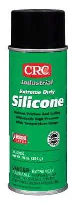 CRC 03030 Extreme Duty Silicone Lubricants, 16 oz Aerosol Can (12 Cans