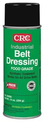 CRC 03065 Belt Dressing Lubricants, 10 oz Aerosol Can (12 Cans)