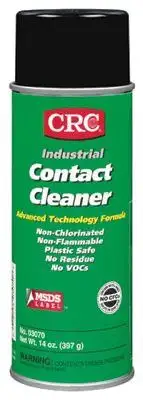 CRC 03070 Industrial Contact Cleaners, 16 oz Aerosol Can (12 Cans)