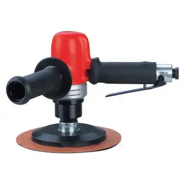 Sioux Tools 1290L Vertical Sander | 1 HP | 7" Pad | 6,000 RPM | Side Exhaust | Lever Throttle