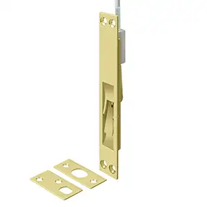 Solid Brass Extention Flush Bolt by Deltana