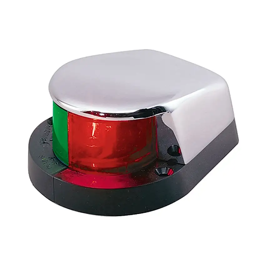 Perko 12V Bi-Color Bow Light Black Base Chrome Plated Top (1310DP0CHR)