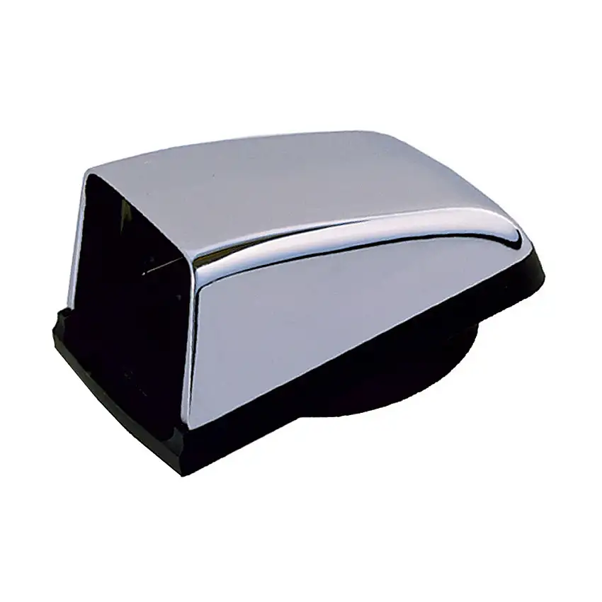 Perko Chromalex Cowl Vent 3-Inch Duct Chrome Plated Zinc (1312DP0CHR)