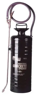 Chapin 1449 Concrete Sprayer, Translucent White, 3 1/2 gal, 24 in Extension, 36 in Hose