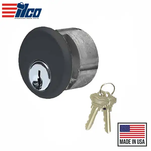 Ilco - Keyed Mortise - Schlage C Keyway - AR Cam - Zinc - KD - DU - Dark Bronze
