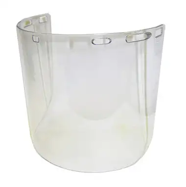ArcOne 168CL-PC Clear Square Visor | Polycarbonate Injection Moulded | 16" x 8" x .060" Size