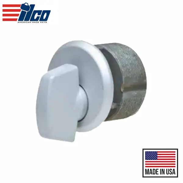 Ilco - Turnknob Mortise - AR Cam - Adams Rite - AL - Aluminum