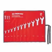 Crescent CCWS4 14 Piece SAE Combination Wrench Sets, 12 Points, SAE