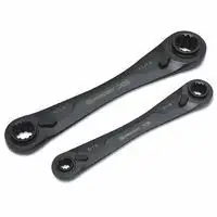 Crescent CX6DBS2 RATCHETING WRENCH SET,2PC,4IN1,SAE,DB