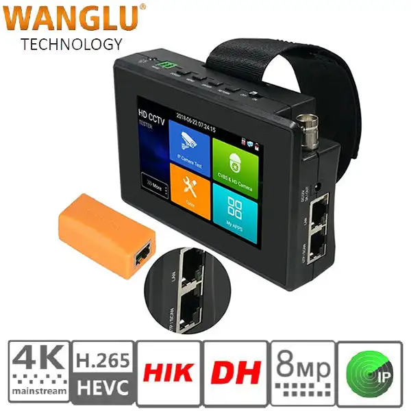 Wanglu / CCTV 5 in 1 Tester / Up to 8MP / Built in Wi-Fi / 4-inch wrist design / WL-1800ADH