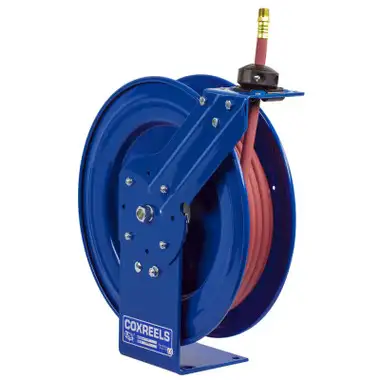 Coxreels P-LP-115 Low Pressure Spring Rewind Hose Reel | P Series | 1/4" Hose Diameter | 15' Hose Length | 300 Max PSI