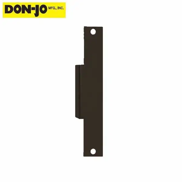 Don-Jo - Electric Strike Filler Plate - 9" x 1 3/8" - Duro Coated