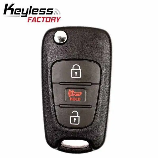 2012-2013 Kia Sportage / 3-Button Flip Key / PN: 95430-3W701 / NYOSEKSAM11ATX (SL) (AFTERMARKET)