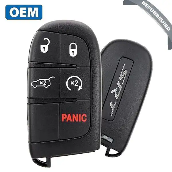 2015-2024 Jeep Dodge SRT / 5-Button Smart Key / PN: 68240167AA / M3N-40821302 (OEM Refurb)