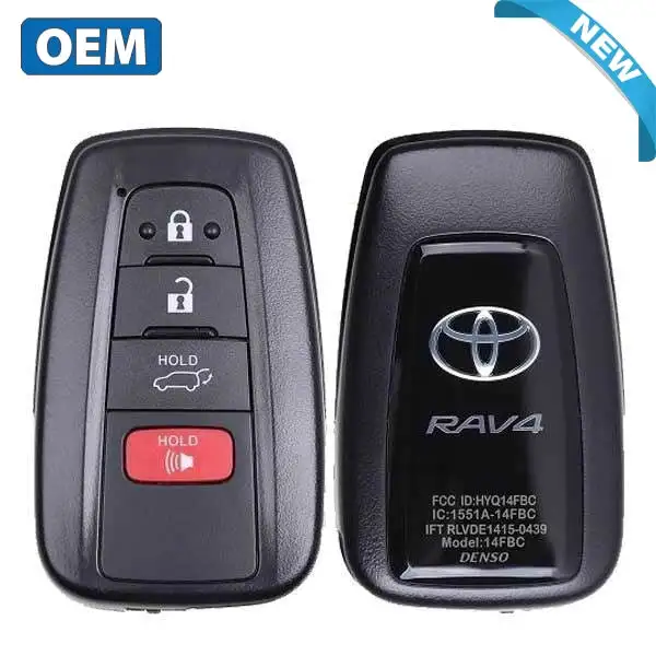 2021-2021 Toyota RAV4 / 4-Button Smart Key / PN: 8990H-42260 / HYQ14FBC (OEM)