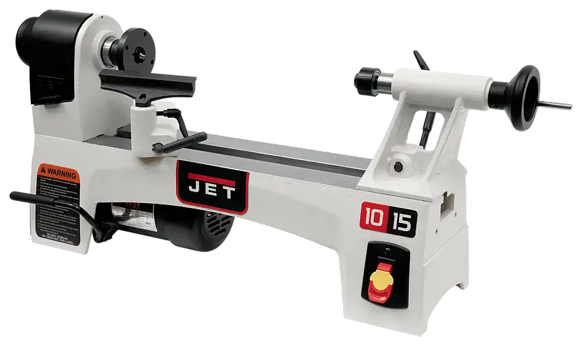 Jet JWL-1015 10'' x 15'' Wood Lathe, 0.5HP 115V (719110)