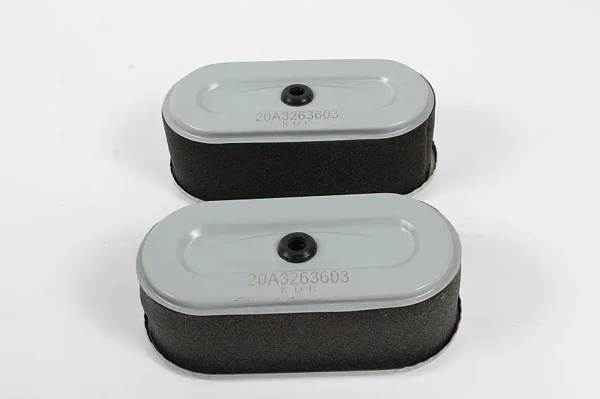 2 Pack Genuine Robin 20A-32636-00 Dual Air Filter Element EX13 EX17 EX21 SP170