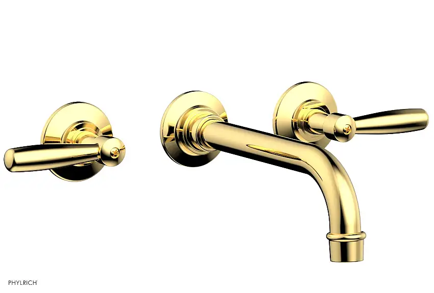 Phylrich WORKS Wall Lavatory Set Lever Handles