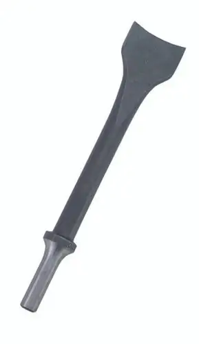 Sioux Tools 2220 Bushing Chisel | 7" Length | 0.401 Parker Taper Shank