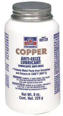 Permatex 09128 Copper Anti-Seize Lubricants, 8 oz Brush Top Bottle (1