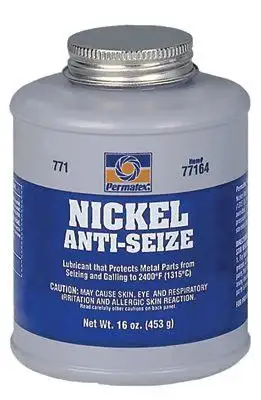 Permatex 77124 Nickel Anti-Seize Lubricants, 8 oz Brush Top Bottle (1