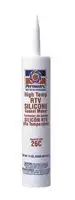 Permatex 81409 High-Temp Red RTV Silicone Gasket, 11 oz Cartridge, Red