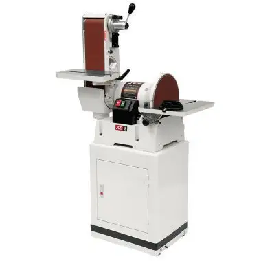 Jet JSG-6CS, 6 Inch x 48 Inch Belt / 12 Inch Disc Sander with Closed Stand, 1.5HP 1PH 115/230V (708598K)